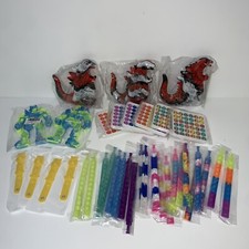 Lot of 37 Assorted Pop it Sensory Fidget Toys Lot