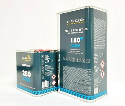 #ad #ad 180 FAST amp; PERFECT Chamaleon HS Express Clear Coat 58% High Gloss 4.2 VOC 7.5L $198.00