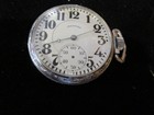 illinois 16s 17j Chrome side winder Pocket watch, working — photo 1