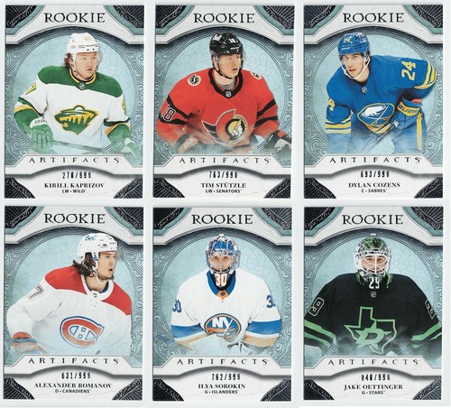 2020-21 Artifacts Rookie Redemption Redeemed #/999 RC Pick From List !! - Afbeelding 1 van 31