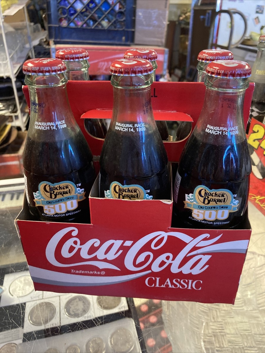 Cracker Barrel 500 Atlanta Motor Speedway 1999 6 Pack Coca Cola 8