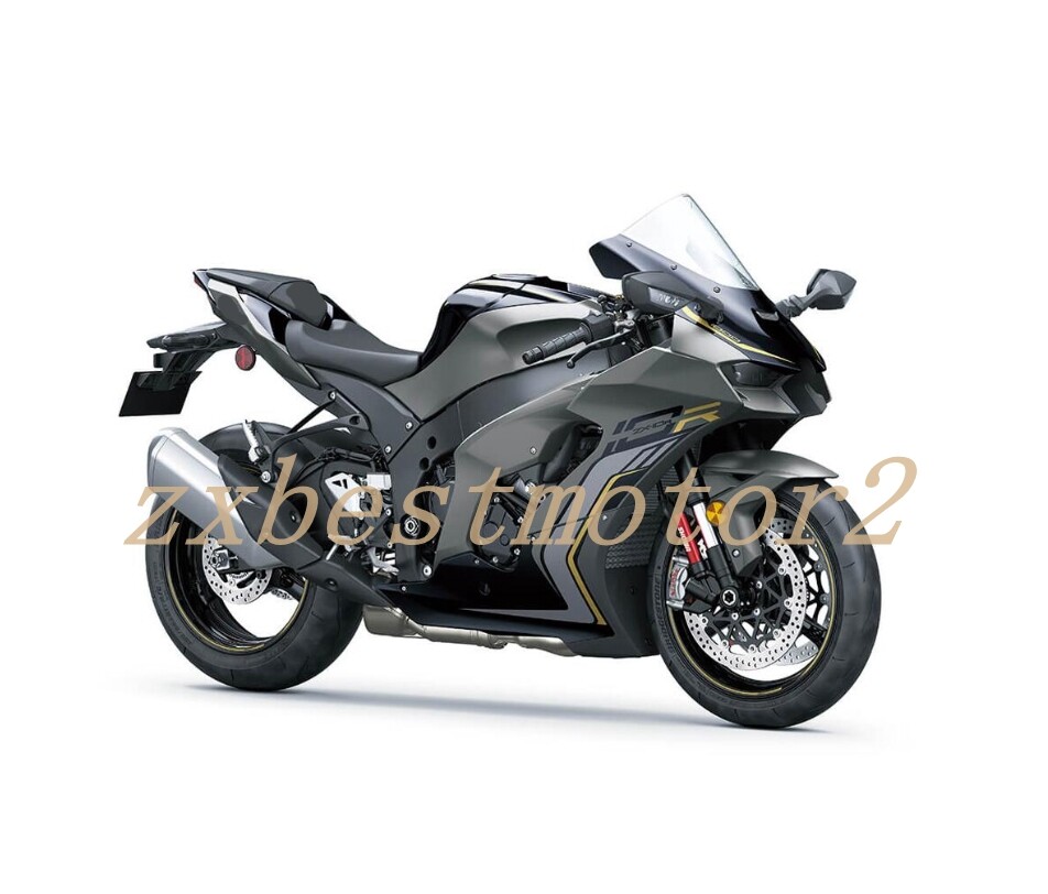 Grey &Gossy Black Fairing Kit Bodywork For Kawasaki Ninja
