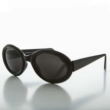 90s Oval Cat Eye Vintage Sunglasses - Macy