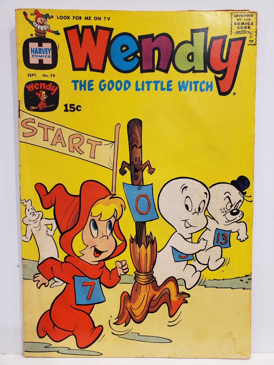 Wendy the Good Little Witch #56 Casper Spooky 15c cover 1969