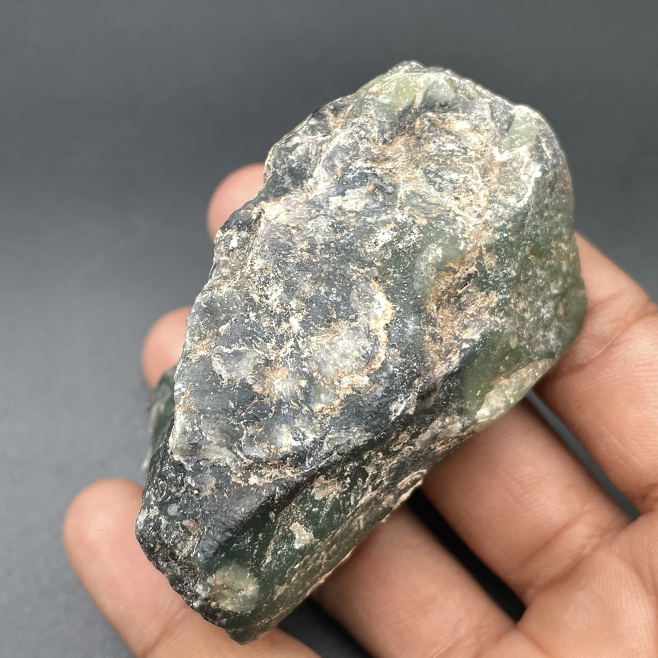 820 Cts Natural Deep Green Serpentine Rough loose Gemstones - Image 3 of 4