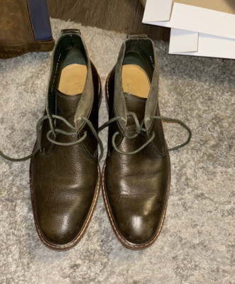 Cole haan leather/ olive suede, lug, 8.5 chukka boot | eBay display picture 1