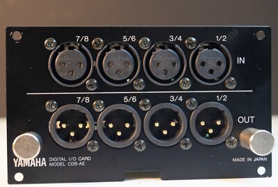 Yamaha CD8-AE XQ131 Digital I/O Card | eBay