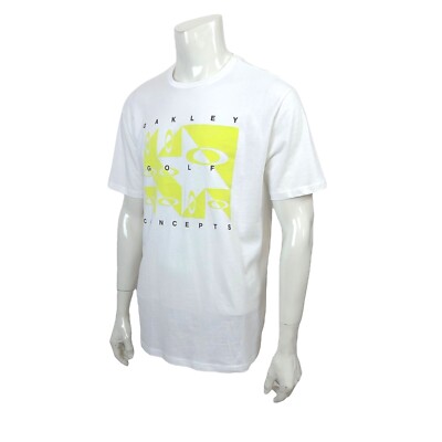 Oakley Everywhere Tee White Golf Concepts T Shirt Mens S, M, L, XL