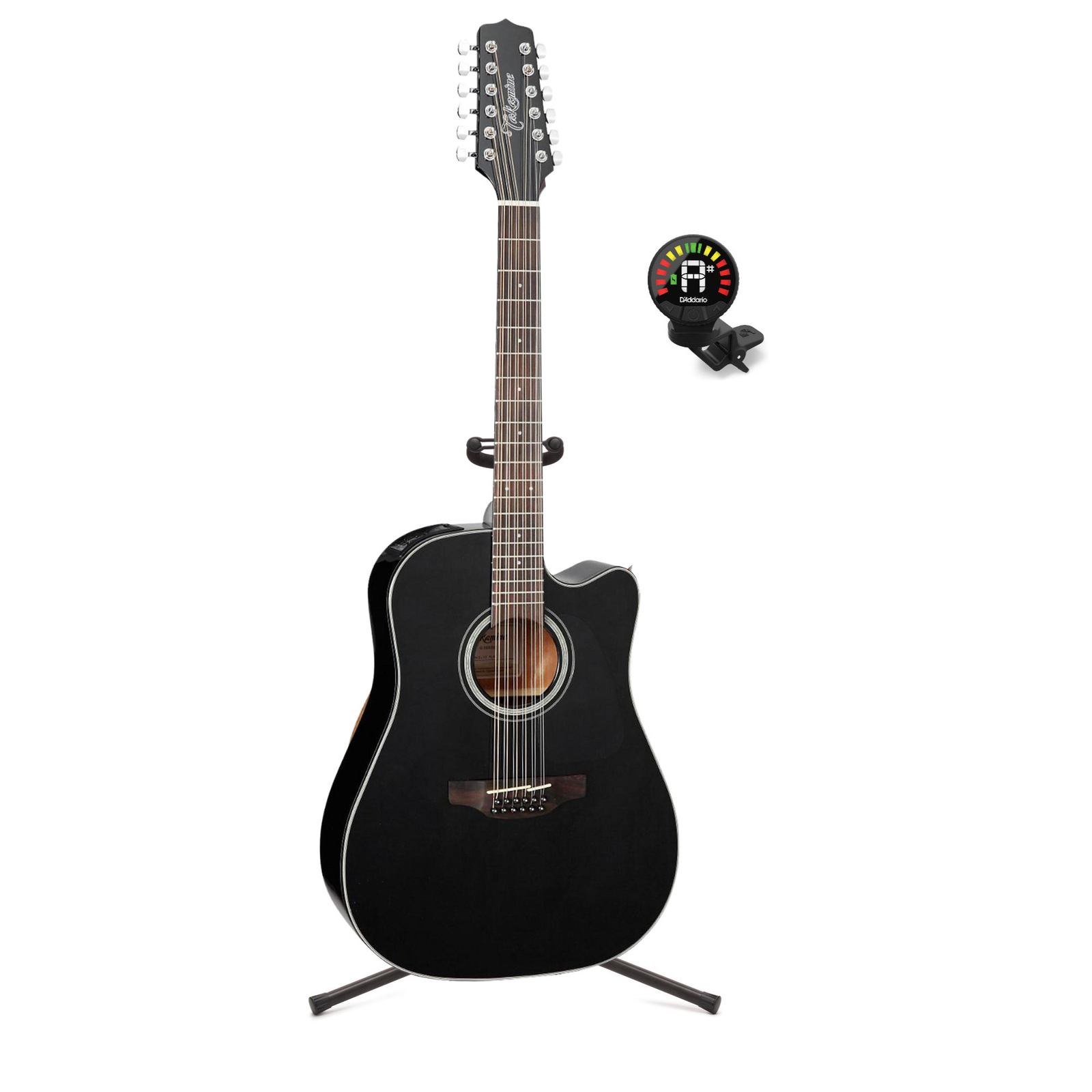 Комплект для правосторонней акустической электрогитары Takamine GD30CE 12 с 12 струнами