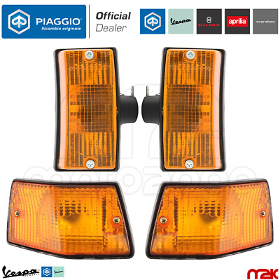 KIT COMPLETO FRECCE ANTERIORI POSTERIORI ARANCIONI ORIGINALI PER