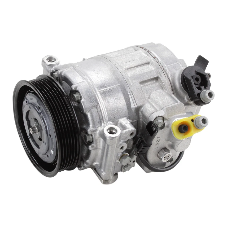 A/C Compressor With Clutch Denso 64529122618 For BMW E82 E88 E90 E91 E92 - Image 3 of 4