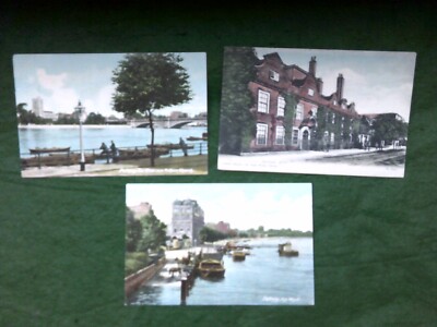 PUTNEY London X3 Old Fairfax House Wharf + River