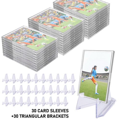 10-50 Stück Kartenhalter für Baseball Trading Sport Karten 35PT Hartschale Schutz - Bild 14 von 15