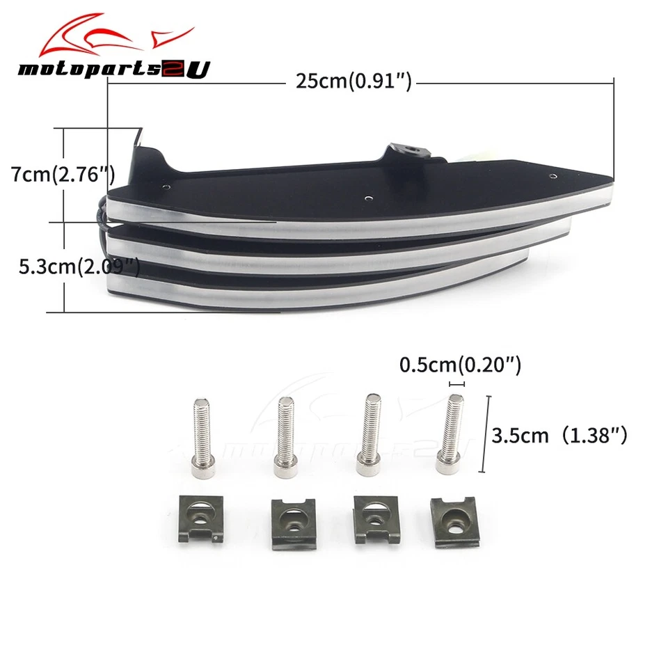 For Ducati Diavel 959 Panigale LED Taillight Brake Turn Signal Lamp 2011-2018 - Image 4 of 4