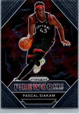 Pascal Siakam #21 2020-21 Panini Prizm Fireworks Toronto Raptors