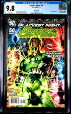 Green Lantern #50 (2010) CGC 9.8 NM/MT Jim Lee 1:25 Blackest Night Cover HTF