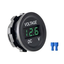 12V LED Digital Display Voltmeter Voltage Tester Gauge For Car Boat Motorcycle