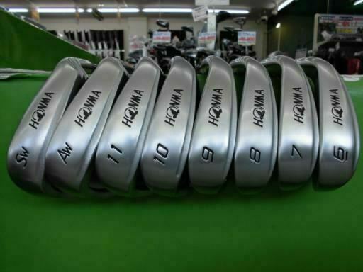 HONMA BERES MG702 2-STAR 8PC R-FLEX IRONS SET GOLF CLUBS HONMA BERES MG702 2-STAR 8PC R-FLEX IRONS SET GOLF CLUBS