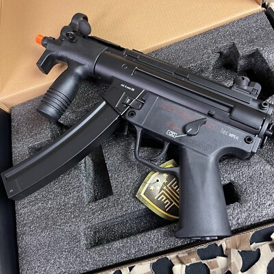 NEW H&K MP5K AEG Airsoft Gun - Black (2275055) | eBay