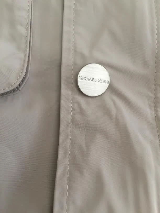 GIACCA A VENTO MICHAEL KORS STONE SAFARI DA UOMO TAGLIA XL $595