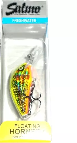 Salmo 4F Hornet Crankbaits (Gold Fluo Perch)