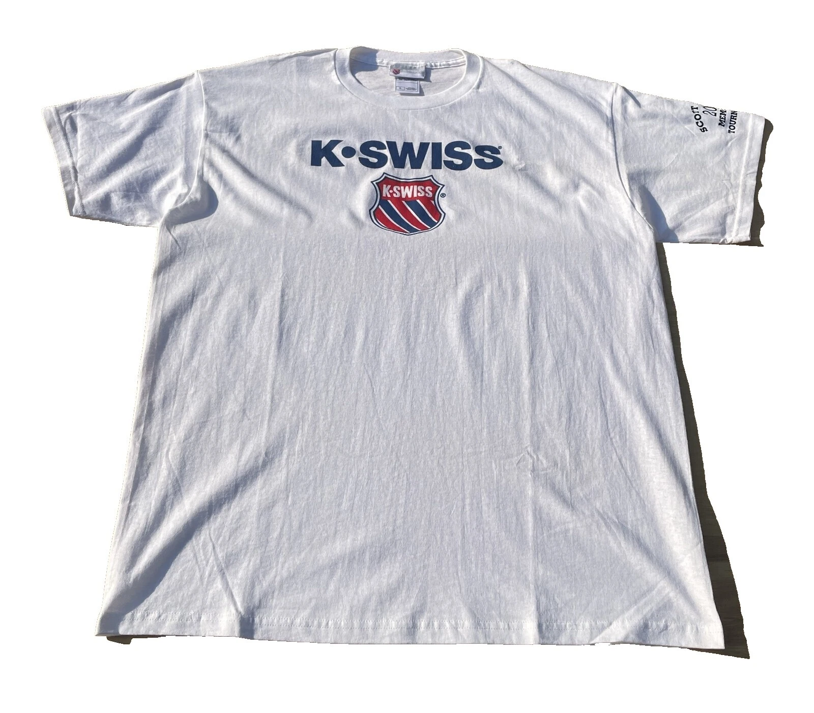 K-Swiss Solid Camisetas para Hombres