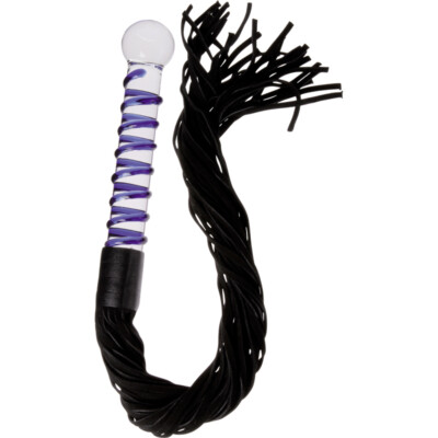 dildo peitsche Lederpeitsche mit Dildo-Kugelgriff aus Aluminium main image 0