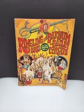 Vtg 1977 Ringling Bros & Barnum Bailey Circus...