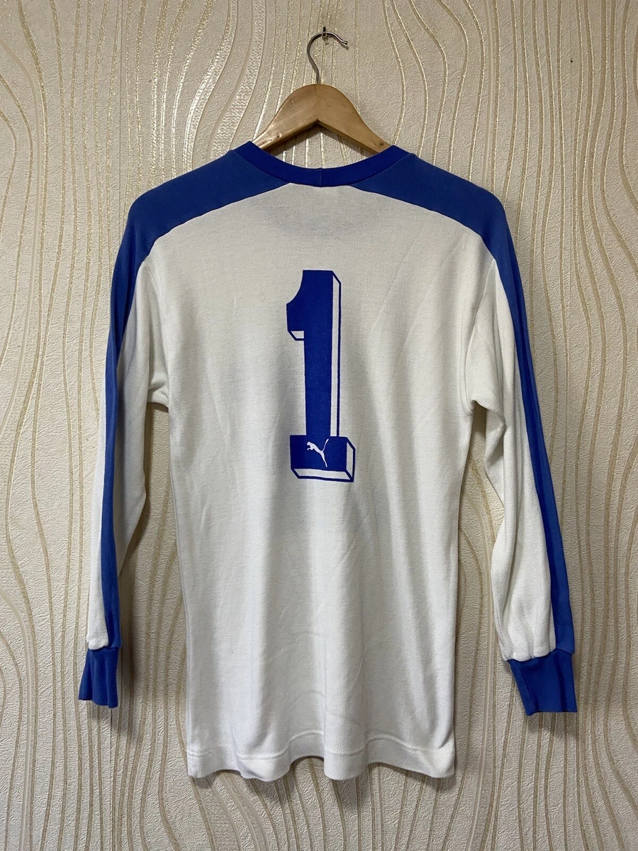 PUMA 80s FOOTBALL SHIRT SOCCER JERSEY LONG SLEEVE #1