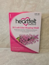 Heartfelt Creations Paper crafting 3D Flower Shaping Mold - Lush Lilac
