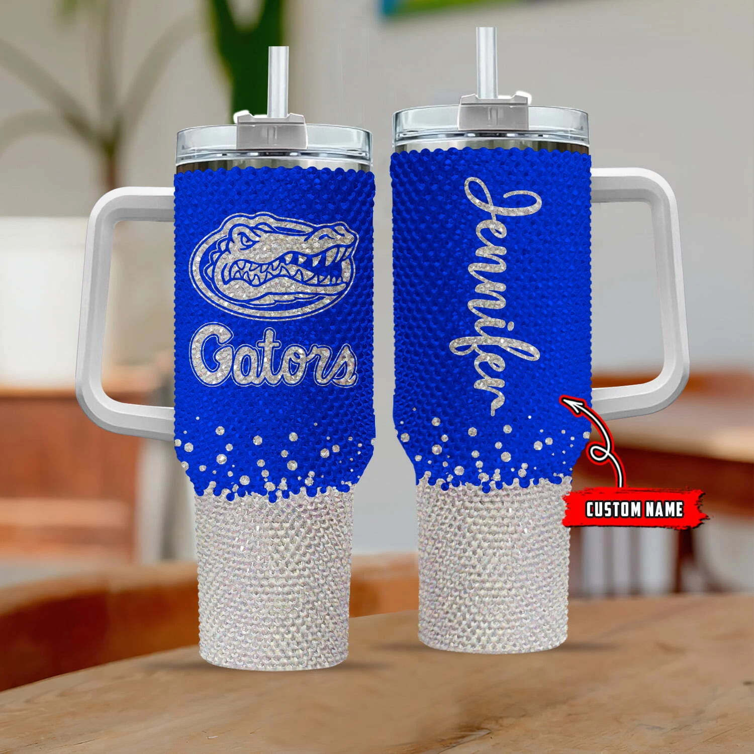 Florida Gators - 40oz Bling Tumbler