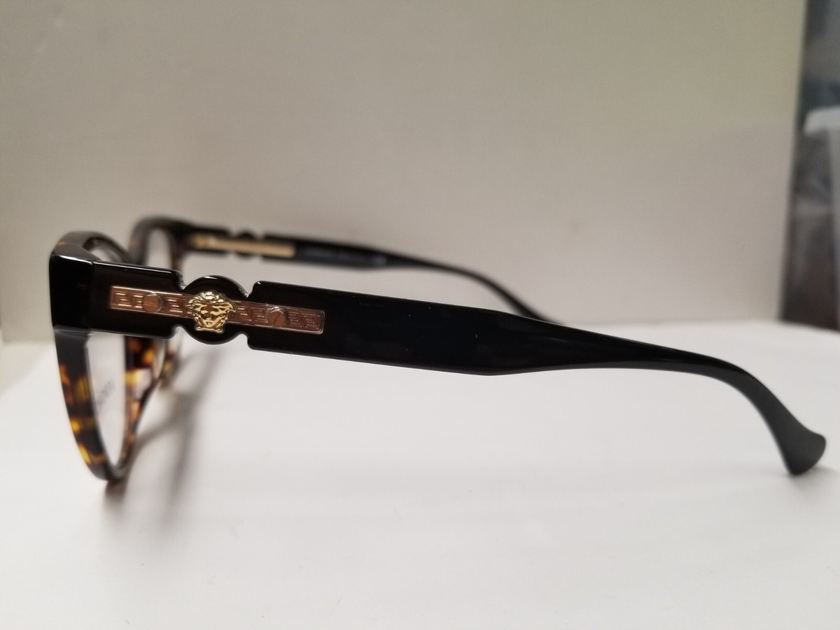 VERSACE-VE3304F 108 Cateye Eyeglasses Havana | eBay display picture 1