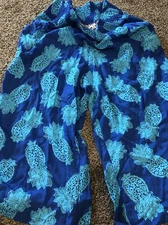 Tabitha Brown x Target Pineapple Print Summer Beach Vacation Pants Size XL