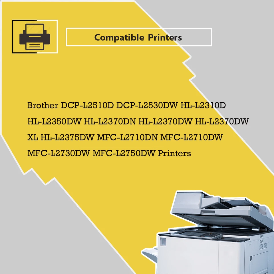 2 x DR2400 Drum Compatible With Brother HL-L2375DW MFC-L2710DW HL-L2310D - Image 2 of 4