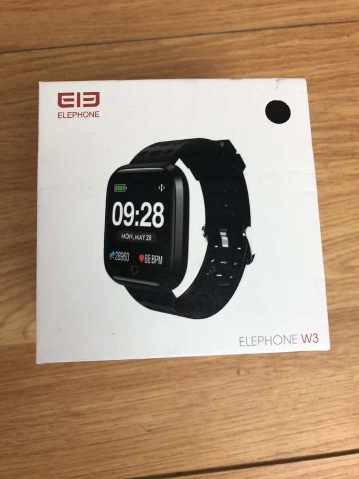 Reloj inteligente Elephone W3 negro Foto 2 de 4