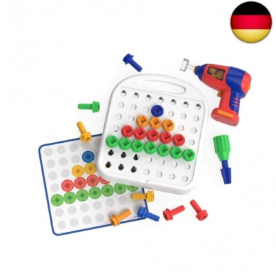 Learning Resources 4108 Design & Bohrmuster & Formen, Mehrfarbig