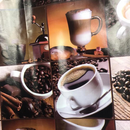 pvc Tablecloth Fabric Picnic Coffee Bean Home,Garden,School Crafting,wipeable 2m - Picture 4 of 6