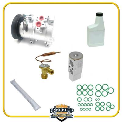 Kit Compresor De A/C Reacondicionado Para Acura MDX 2003-2006 Y Honda Pilot 2005-2008 - Incluye Válvula Y Aceite
