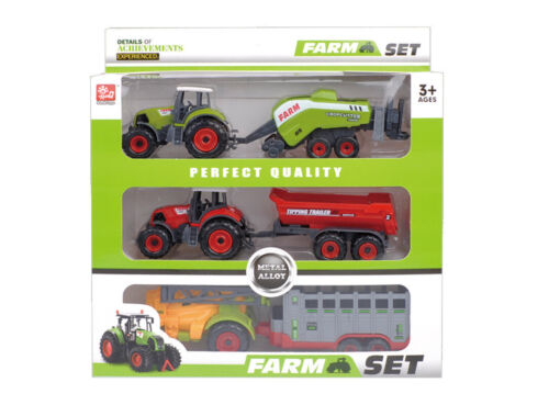 Traktor Kinderspielzeug ziehen Holzauto Bauer Auto Traktor Mähdrescher Modell - Bild 1 von 8