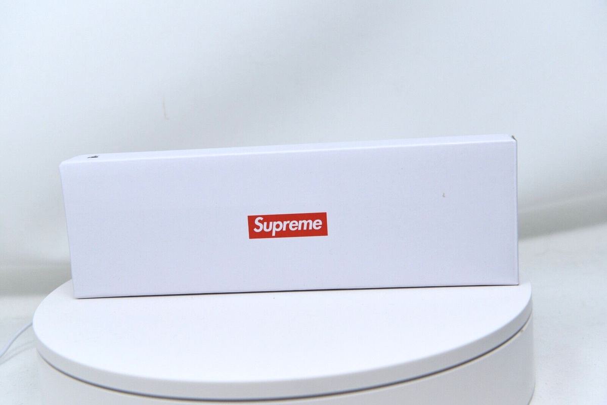 Supreme Small Rectangle Cardboard Logo Branded Box (Box Only) | eBay