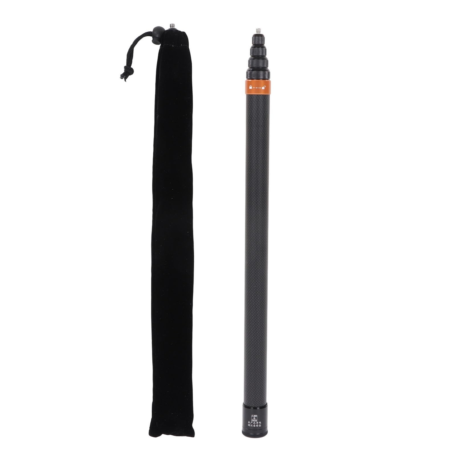 Action Camera Selfie Stick 9.8ft Extendable Aluminum 9 Sections for Adventure Shots  -image