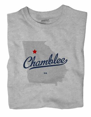 Chamblee Georgia GA T-Shirt MAP