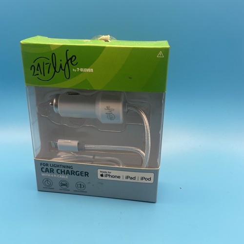 NEW 24/7 life car lighting car charger with dual port car charger
