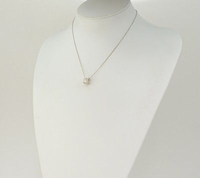 Tiffany \u0026 Co. Square Love Cube Necklace 