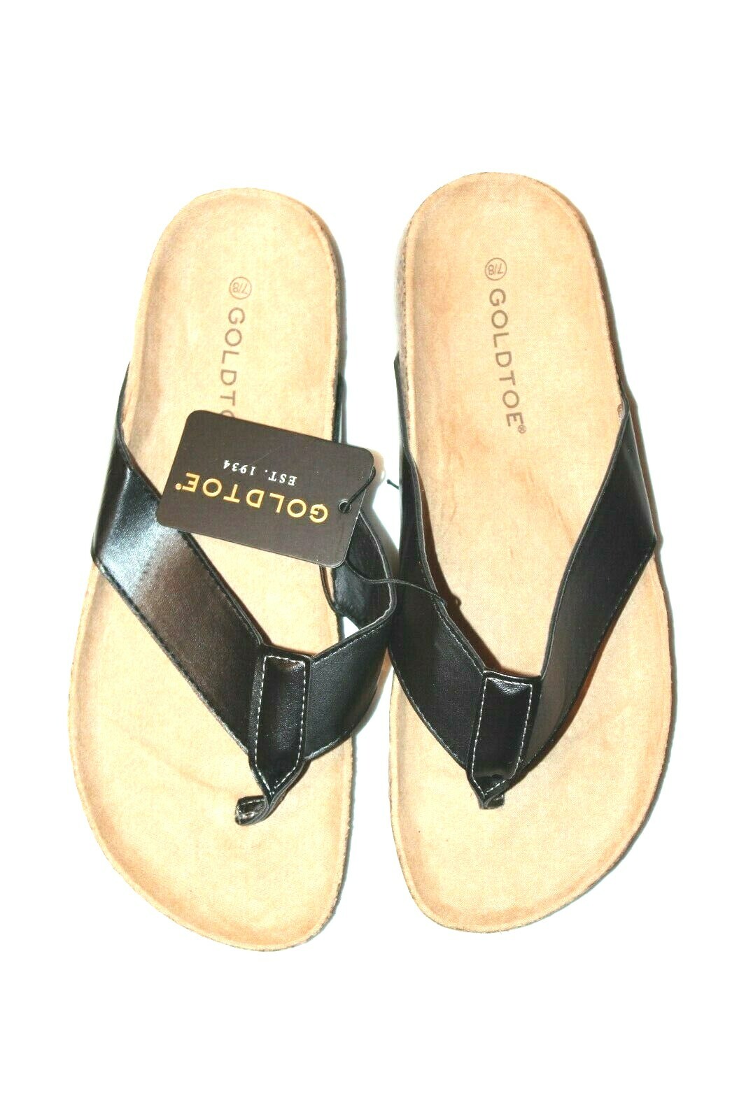 PANTOFOLA D’ORO Gold Gold G Toe sandalo infradito uomo infradito grigio nero o arancione nero