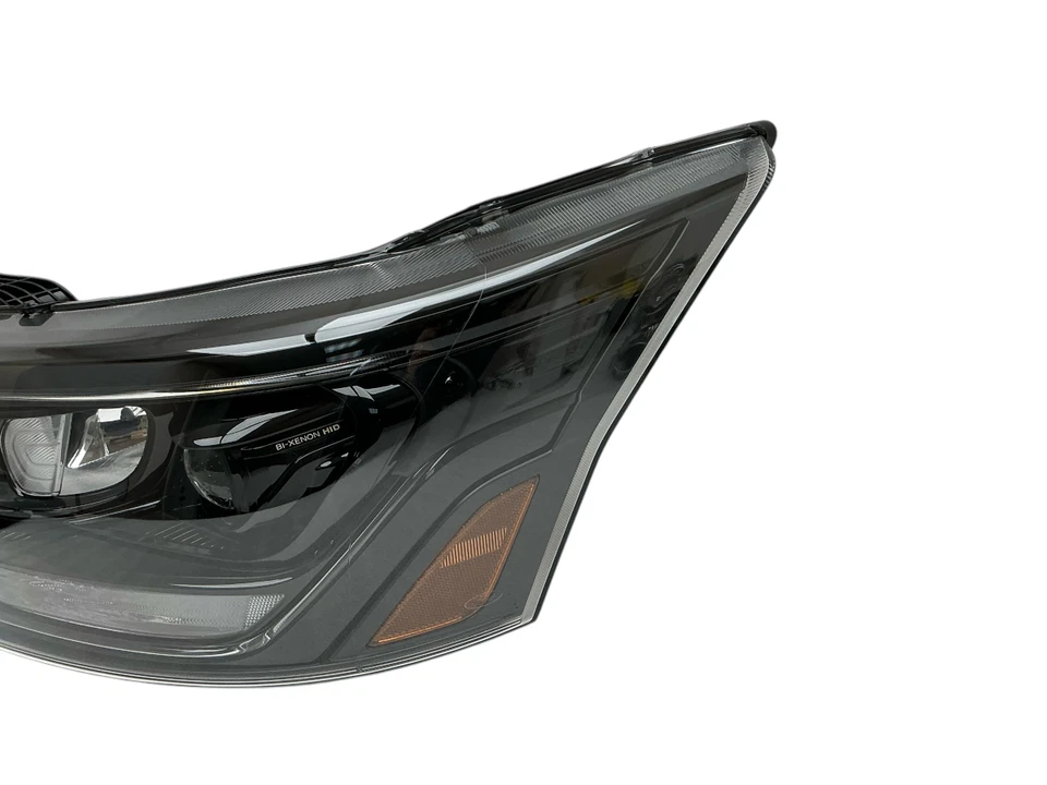 NOVO 2020-2025 Ford Transit 150 250 350 farol lateral esquerdo BI-XENON HID (PRETO) - Imagem 3 de 4