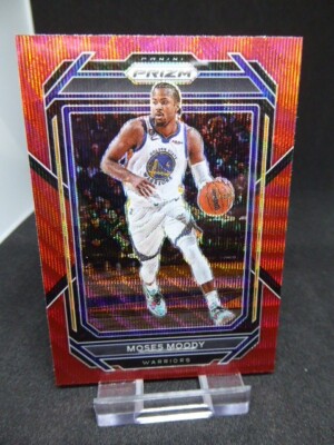 2022-23 Panini PRIZM - MOSES MOODY - GSW #103 - ROTE WAVE PRIZM