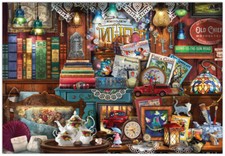 Crown Point Graphics Sunnyside Antiques 1000 Piece Jigsaw Puzzle By Gina Lee
