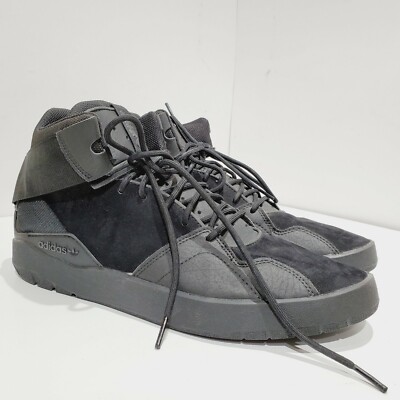 ADIDAS ORIGINALS CRESTWOOD MID MENS CASUAL SHOES BLACK Size US 11- ART F37218 