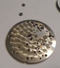 ELGIN 10 SZ POCKET WATCH UPPER PLATE WIND SET PARTS SEE ADD -------E-116